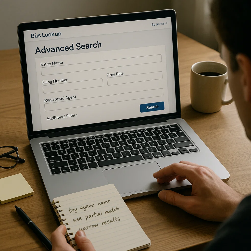 Oklahoma Secretary of State Business Entity Search
