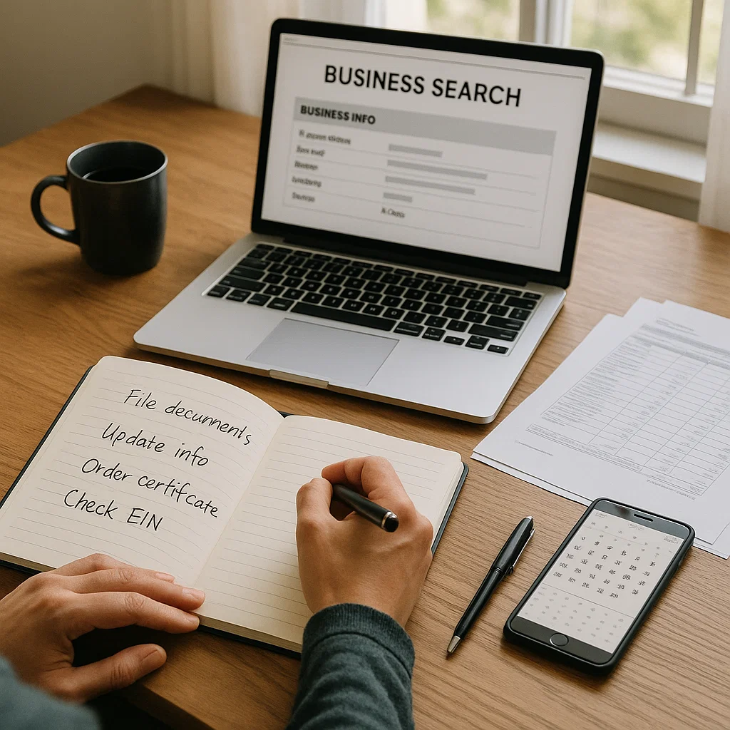 Oklahoma Secretary of State Business Entity Search