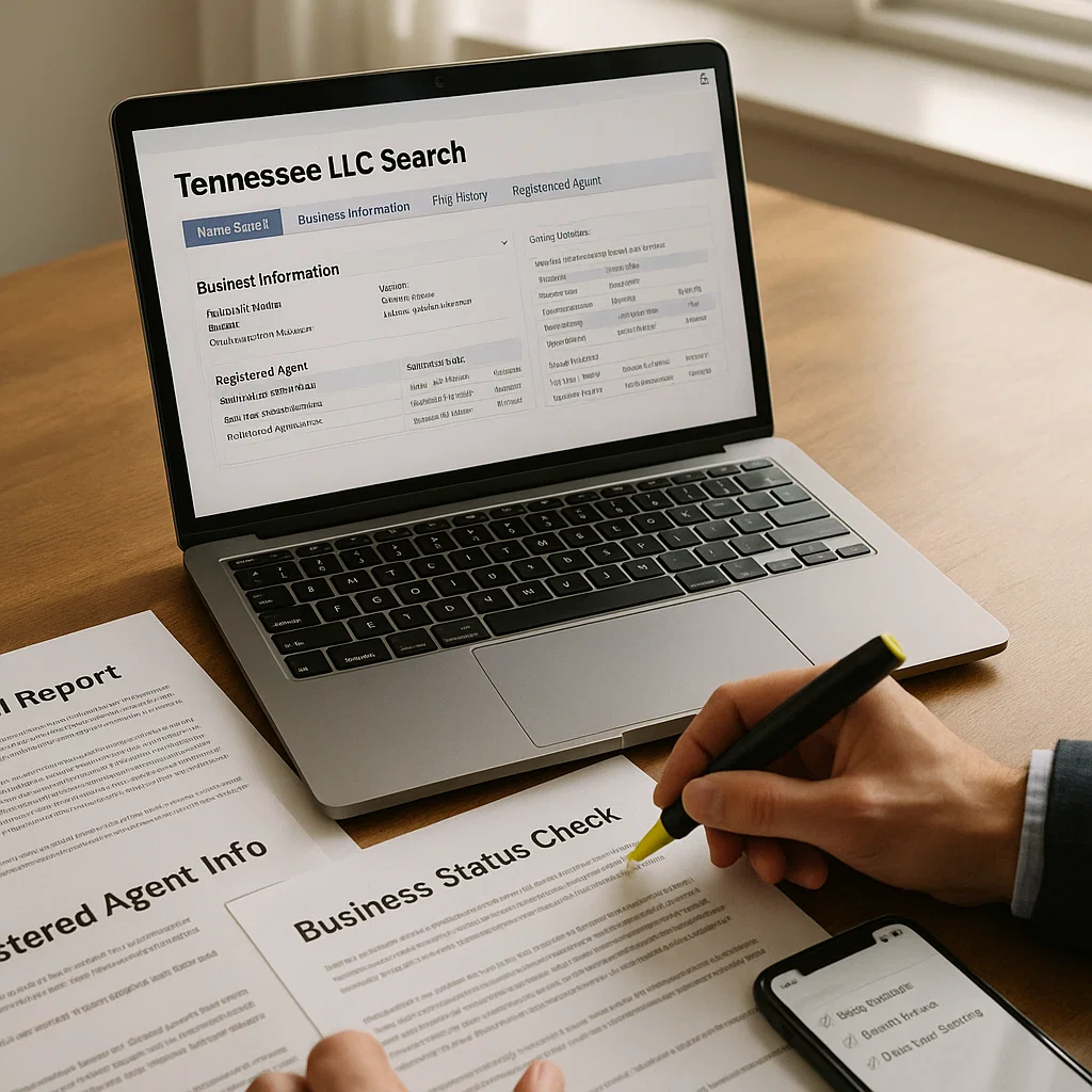 Tennessee LLC Search