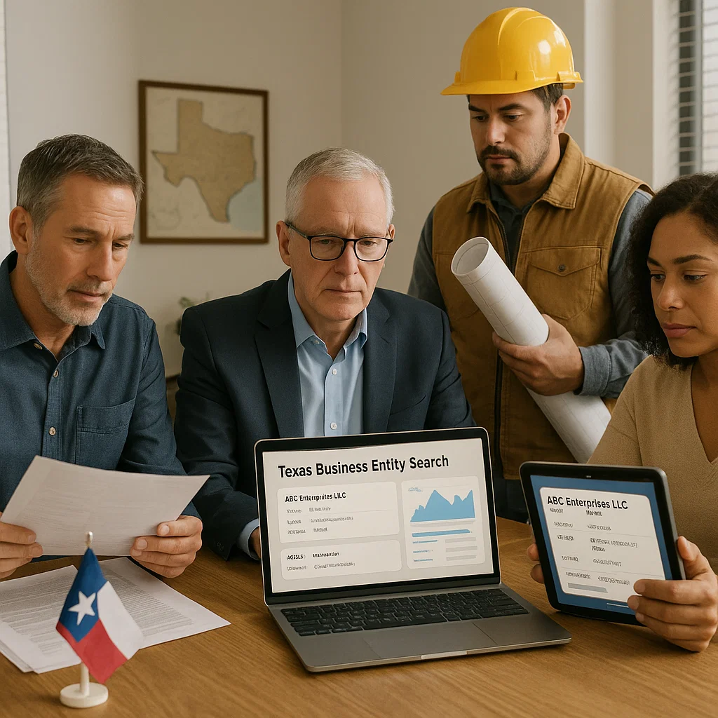 Texas Business Entity Search